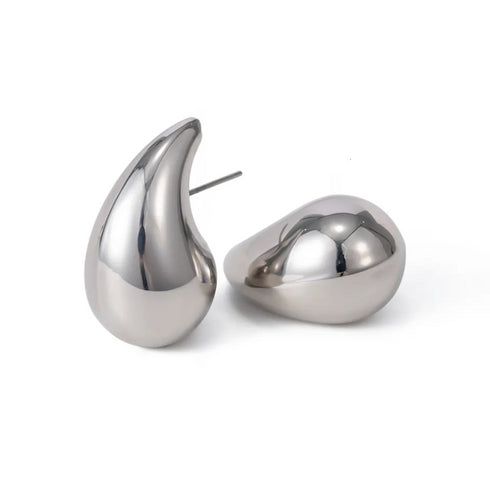 Reina Silver Drop Studs